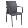 Rainbow Outdoor Napoli Set of 2 Stackable Armchair