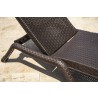 Rainbow Outdoor Roma Set of 2 Chaise Lounger Anthracite Closeup
