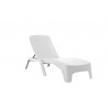 Rainbow Outdoor Roma Set of 2 Chaise Lounger White