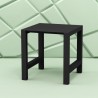 Compamia Vegas Bar Table 39 inch to 55 inch Extendable Table Black, Dark Gray, Taupe, White, Lifestyle