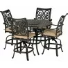 Patio Resort Lifestyles Venice 5-Piece Counter Set - With Counter Stools - Patio Resort Lifestyles Venice 5-Piece Counter Set - With Counter Stools