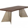 Sunpan Mickey Dining Table 90'' - Front Side Angle