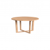 Sunset West Natural Teak 56" Round Dining Table