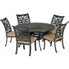 Venice 6-Piece Dining Set - RDTWR60-VC2