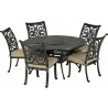 Venice 6-Piece Dining Set - RDTWR60-VC2 - Venice 6-Piece Dining Set - RDTWR60-VC2