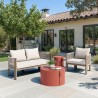 Rebel Accent Chair in Beige- Lifestyle 3