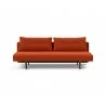Innovation Living Recast Plus Sofa Dark Wood Legs Front 506 - Elegance, Paprika - Innovation Living Recast Plus Sofa Dark Wood Legs Front 506 - Elegance, Paprika