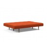 Innovation Living Recast Plus Sofa Dark Wood Legs Bed 506 - Elegance, Paprika
