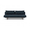 Innovation Living Recast Plus Sofa Dark Wood Legs Front 515 - Nist, Blue
