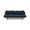 Innovation Living Recast Plus Sofa Dark Wood Legs Front 515 - Nist, Blue - Innovation Living Recast Plus Sofa Dark Wood Legs Front 515 - Nist, Blue