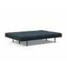 Innovation Living Recast Plus Sofa Dark Wood Legs Bed 515 - Nist, Blue - Innovation Living Recast Plus Sofa Dark Wood Legs Bed 515 - Nist, Blue
