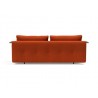 Innovation Living Recast Plus Sofa W/Walnut Arms Dark Wood Legs Back506 - Elegance, Paprika
