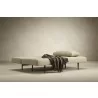 Innovation Living Recast Plus Sofa Dark Wood Legs Bed 366 - Halifax, Antique - Innovation Living Recast Plus Sofa Dark Wood Legs Bed 366 - Halifax, Antique