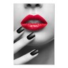 J&M Furniture Acrylic Art Red & Black | SB-61336B 