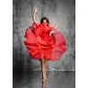 J&M Furniture Acrylic Wall Art Red Dancer - J&M Furniture Acrylic Wall Art Red Dancer