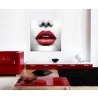 J&M Furniture Acrylic Wall Art Red lips | SB-61116  - J&M Furniture Acrylic Wall Art Red lips | SB-61116 