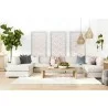 Essentials For Living Reed Coffee Table - Smoke Gray Pine - Lifestyle - Essentials For Living Reed Coffee Table - Smoke Gray Pine - Lifestyle