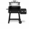 Broil King Regal Charcoal Offset 5 - Front and Opened - Broil King Regal Charcoal Offset 5 - Front and Opened