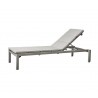 Cane-Line Relax Sunbed, Stackable light Grey