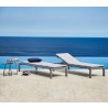 Cane-Line Relax Sunbed, Stackable Beach view