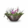 The Outdoor Plus Remi Hammered Copper Planter Bowl - The Outdoor Plus Remi Hammered Copper Planter Bowl