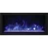 Remii 35" Extra Slim Indoor Or Outdoor Electric Built-in Fireplace - Blue Flame