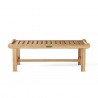 Anderson Teak Cambridge 2-Seater Backless Bench-2 - Anderson Teak Cambridge 2-Seater Backless Bench-2
