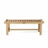 Anderson Teak Cambridge 2-Seater Backless Bench-2 - Anderson Teak Cambridge 2-Seater Backless Bench-2