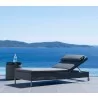 Cane-Line Rest Sunbed, Single, Incl. Grey Cane-Line Cushion Set_776 - Cane-Line Rest Sunbed, Single, Incl. Grey Cane-Line Cushion Set_776