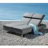 Cane-Line Rest Sunbed, Double, Incl. Grey Cane-Line Natté Cushion Set_009 - Cane-Line Rest Sunbed, Double, Incl. Grey Cane-Line Natté Cushion Set_009