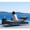 Cane-Line Rest Sunbed, Single, Incl. Grey Cane-Line Cushion Set_11_009 - Cane-Line Rest Sunbed, Single, Incl. Grey Cane-Line Cushion Set_11_009