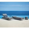 Cane-Line Rest Sunbed, Single, Incl. Grey Cane-Line Cushion Set_00998 - Cane-Line Rest Sunbed, Single, Incl. Grey Cane-Line Cushion Set_00998