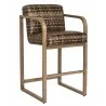 Woodard Reunion Bar Stool with Arms - Woodard Reunion Bar Stool with Arms