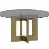 Sunpan Lianne Dining Table Base - Front Angle - Sunpan Lianne Dining Table Base - Front Angle