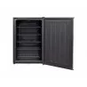 Summerset Grills 22 4.1c Outdoor Approved Fridge With Reversible Door with Lock - Front and Opened - Summerset Grills 22 4.1c Outdoor Approved Fridge With Reversible Door with Lock - Front and Opened
