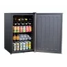 Summerset Grills 22 4.1c Outdoor Approved Fridge With Reversible Door with Lock - open with Contents - Summerset Grills 22 4.1c Outdoor Approved Fridge With Reversible Door with Lock - open with Contents