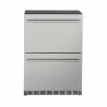 Summerset Grills 24 5.3C Deluxe Outdoor Rated 2-Drawer Fridge - Front - Summerset Grills 24 5.3C Deluxe Outdoor Rated 2-Drawer Fridge - Front