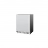 Summerset Grills 24 5.1c Outdoor Rated Fridge - Right to Left - Angled