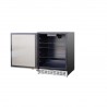 Summerset Grills 24 5.1c Outdoor Rated Fridge - Right to Left - Open and empty