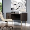 Sunpan Moretti Desk Small Tundra Grey - Lifestyle