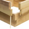 All Things Cedar 4' Double Raised Garden Box - Detached Connector