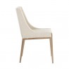 Sunpan Dionne Dining Chair in Monument Oatmeal - Side Angle