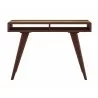 Greenington Azara Tiger Console Table, Sable - Front Angle - Greenington Azara Tiger Console Table, Sable - Front Angle