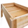 All Things Cedar 4' Raised Garden Box on Legs - top Angle