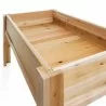 All Things Cedar 4' Raised Garden Box on Legs - top Angle - All Things Cedar 4' Raised Garden Box on Legs - top Angle