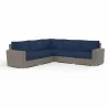Coronado Sectional in Spectrum Indigo w/ Self Welt - Front Side Angle - Coronado Sectional in Spectrum Indigo w/ Self Welt - Front Side Angle