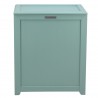 Oceanstar Storage Laundry Hamper - Turquoise - Front