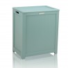 Oceanstar Storage Laundry Hamper - Turquoise