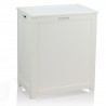 Oceanstar Storage Laundry Hamper - White