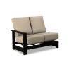 Telescope Casual Leeward Marine Grade Polymer Right Arm Loveseat w/ Hidden Motion